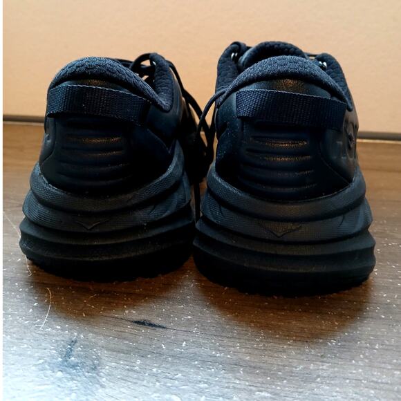 Hoka Men's Bondi SR Workplace Shoe Black - Picture 4 of 7